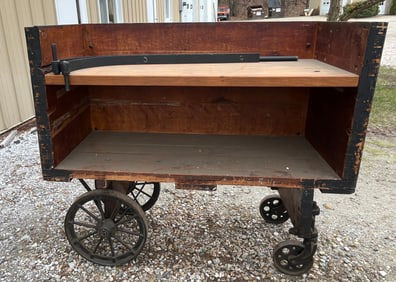 19th Cent. Wooden Cart
