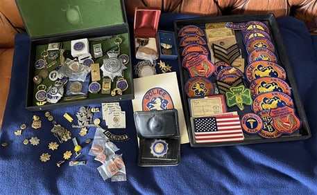 Miscellaneous Police Patches and Badges