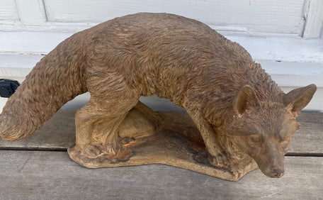 Cast Stone Fox