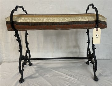 24" Iron Bench
