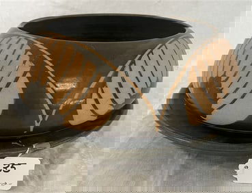Southwest Pot and Underplate Signed Endleman 13.5" diameter
