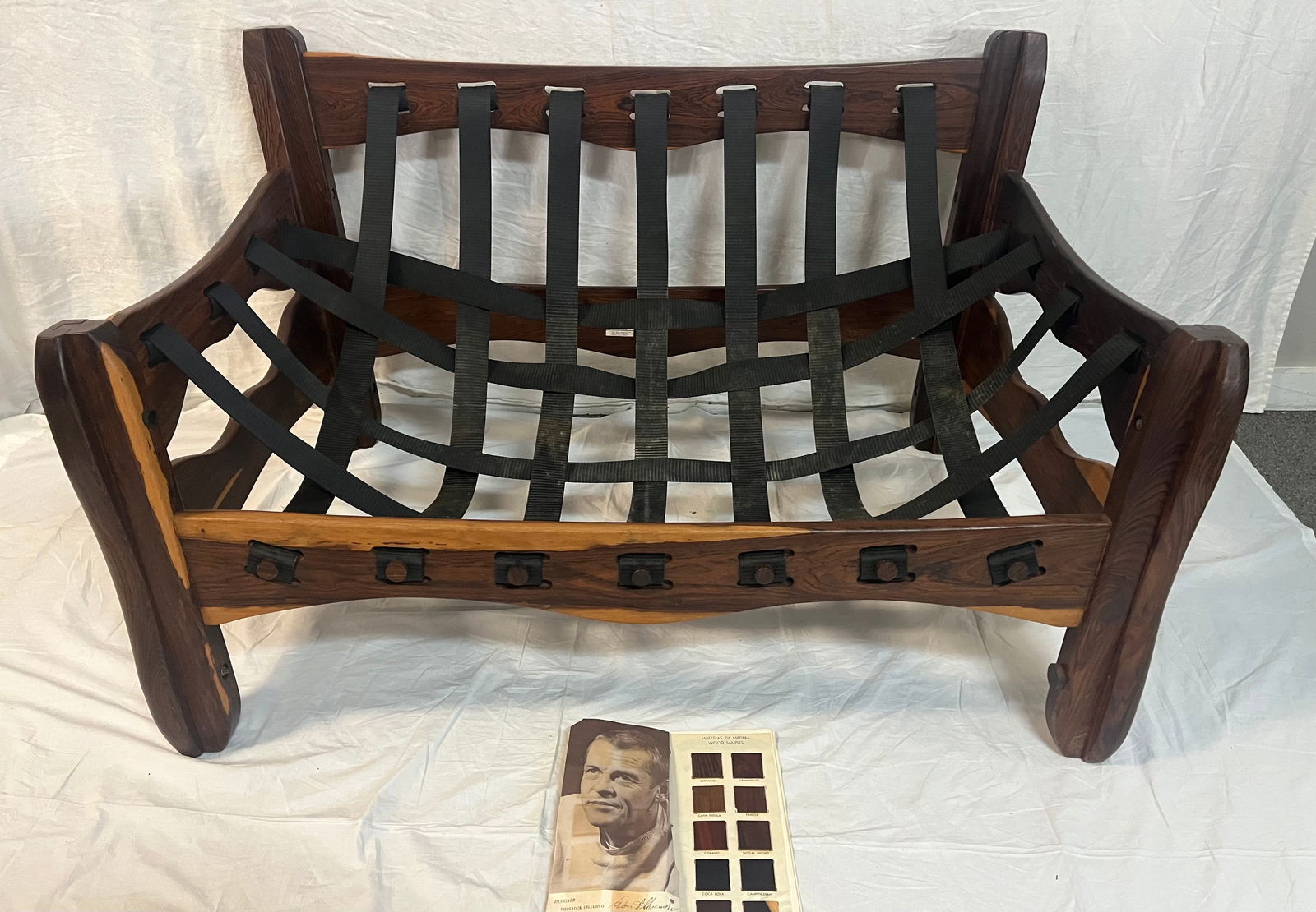 Mid-cent Rosewood 49" Sofa - Designed by Don Shoemaker (1 of 4)