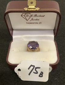 14k and Amethyst Ring