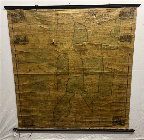 Dutchess County Map - 1858 (1 of 6)