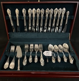 Sterling Flatware - Approx 74 Troy plus 12 Knives