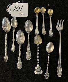 10 Dainty Sterling Accessories - Approx 3 Troy
