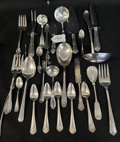 Silver Plate and Sterling Lot