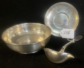 3 Pc Lot of Sterling Silver - 12 Troy