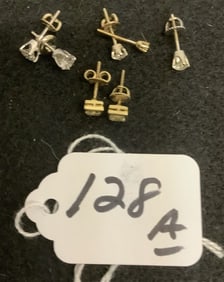 Diamond and Gold Earrings 50