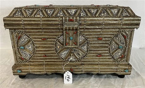 Jewelled Moroccan Treasure Chest