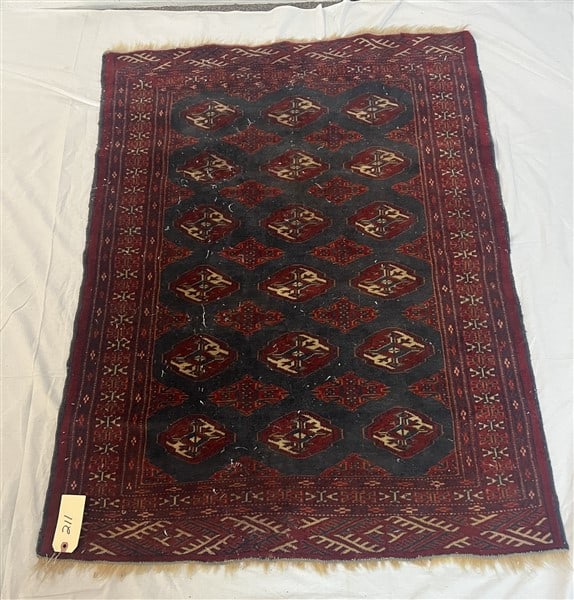 Handmade Persian Bokara 3' x 4' (1 of 3)