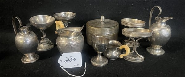 Small Silver Plate Items