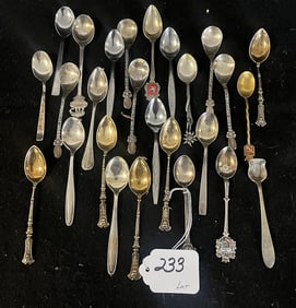 Souvenir Spoons, Etc