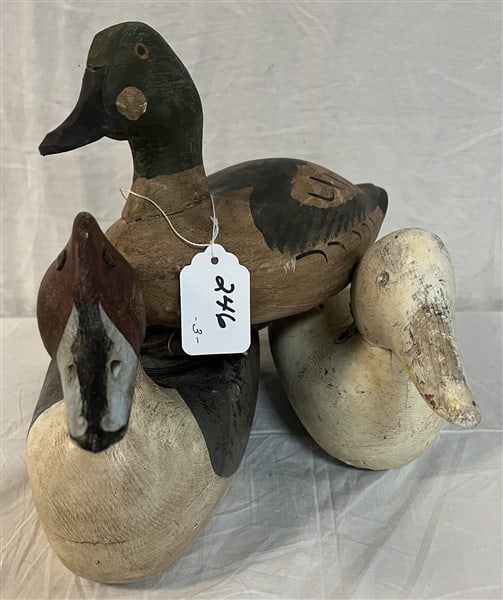 3 Initials Carved Decoys (1 of 1)