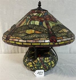 Leaded Glass Lamp