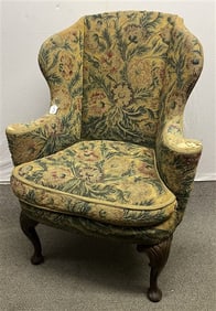 Queen Anne Wing Chair