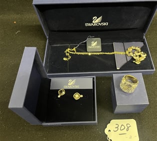 3 Pc. Lot - Swarovski Jewelry
