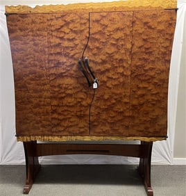 Stunning Bubinga Contemporary Cabinet