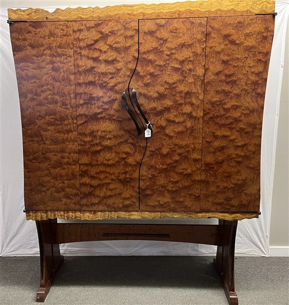 Stunning Bubinga Contemporary Cabinet (1 of 4)