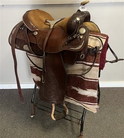 Extra Nice Handcrafted Western Saddle