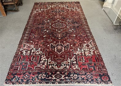 Antique Persian Heriz - 6'6" x 12'