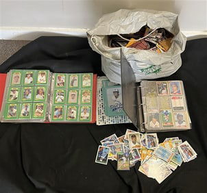 Baseball Card Collection circa 1980s