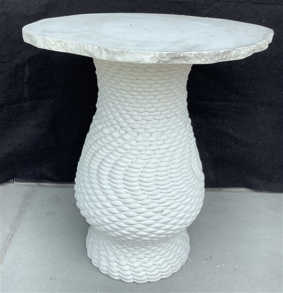 2 Part Concrete Table - 60+ lbs (1 of 2)