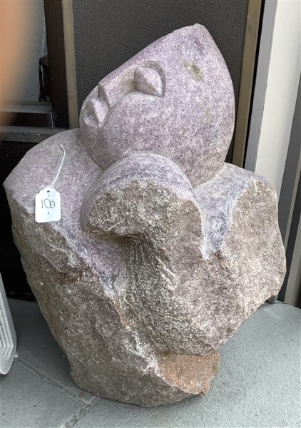 Hand Carved Granite Sculpture (1 of 3)