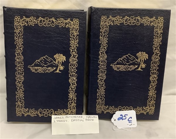 2 Volumes, James Michener - 3 lbs (1 of 1)