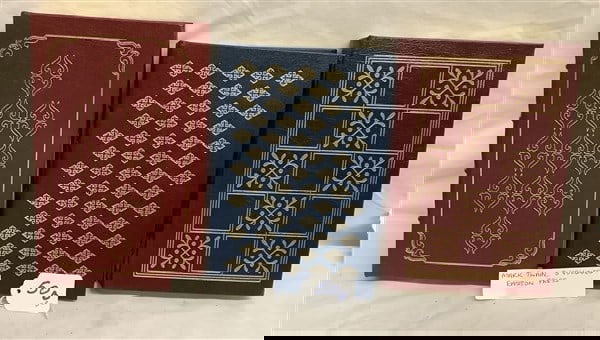 3 Volumes, Mark Twain - Easton Press - 5 lbs (1 of 2)