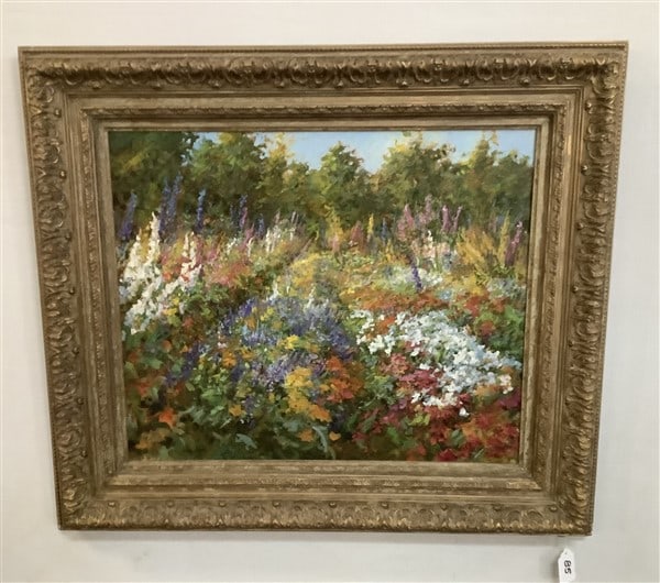 Exceptional Framed o/c Landscape Signed Goodall - 29" x 32" - 9 lbs (1 of 3)