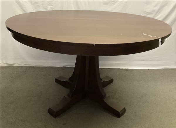 54" Stickley Table and Three 15" Leaves 30"h - 150 lbs (1 of 8)