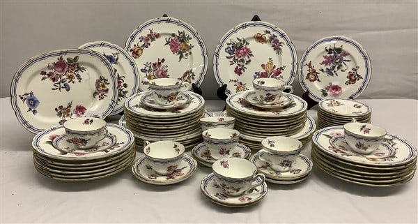Exquisite Set of Coalport China - 50+lbs (1 of 5)