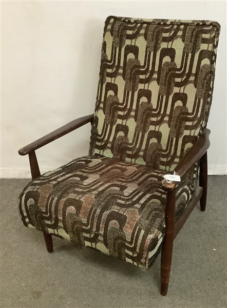 MCM Armchair - 25"w x 28"d x 37"h - 55 lbs (1 of 4)