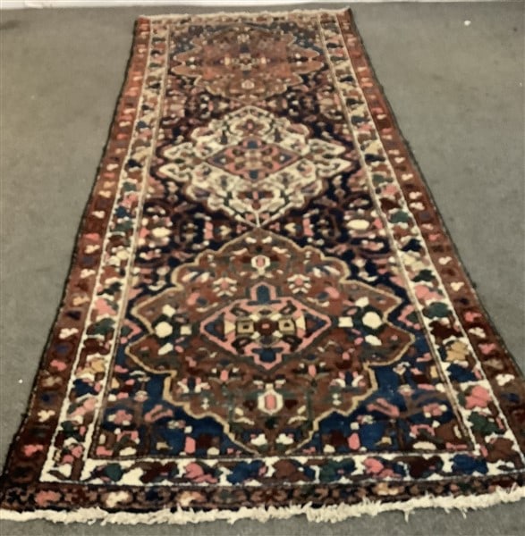 Antique Persian Long Rug - 3'5" x 8'6": Antique Persian Long Rug - 3'5" x 8'6"