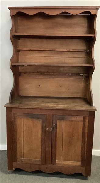 Country Pine Cupboard - 43"w x 23"d x 83"h - 150lbs: Country Pine Cupboard - 43"w x 23"d x 83"h - 150lbs