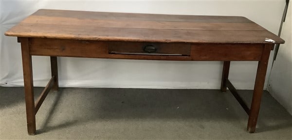 1 Drawer Country Pine Farm Table 31" x 72" x 30"h (1 of 3)