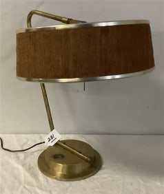 Mid-Cent Table Lamp - 13" diam x 17"h 7 lbs