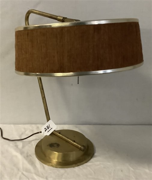 Mid-Cent Table Lamp - 13" diam x 17"h 7 lbs (1 of 3)