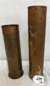 Trench Art - 11" and 14" 6 lbs overall