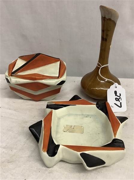 7.5" Van Briggle Bud Vase - 1 lb (1 of 4)