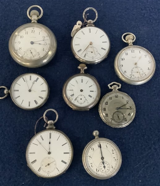 8 Pocket Watches (1 of 4)