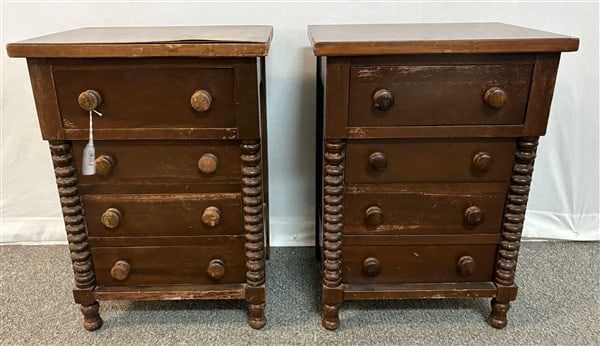 Pr. of 4 Drawer Stands 12" x 16" x 22"h - 25 lbs each: Pr. of 4 Drawer Stands 12" x 16" x 22"h - 25 lbs each