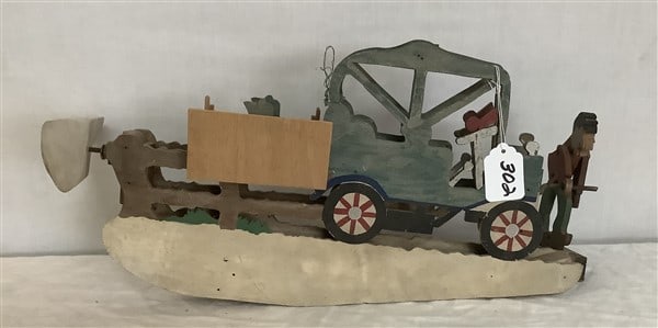 20" Folk Art Whirligig - 3 lbs: 20" Folk Art Whirligig - 3 lbs