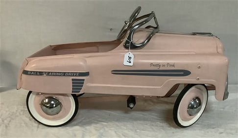Vintage Pedal Car - 37"L 25 lbs