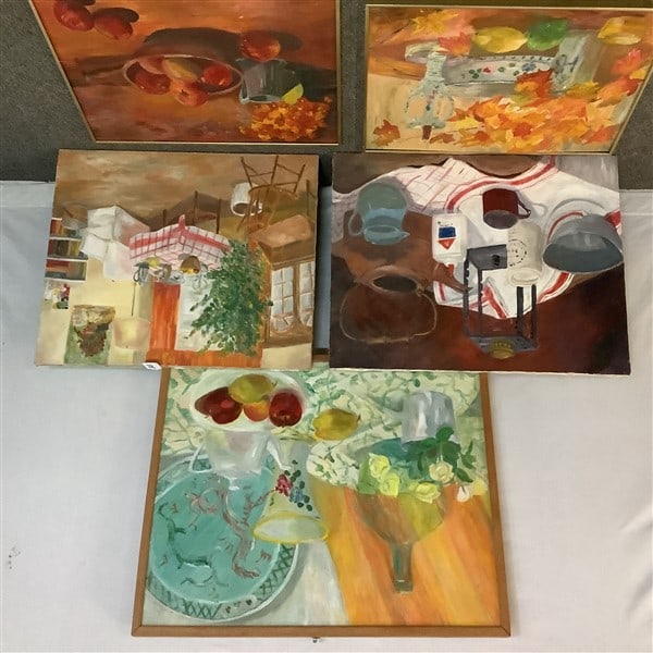5 Pleasing Contemporary Still life oil Paintings: 5 Pleasing Contemporary Still life oil Paintings