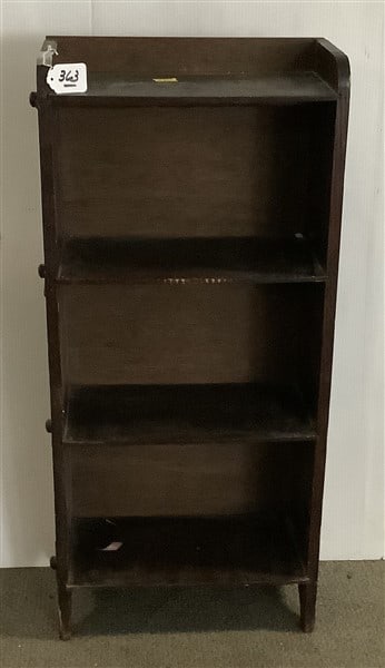 Small Oak Bookcase - 16"w x 8"d x 36"h 20 lbs (1 of 2)