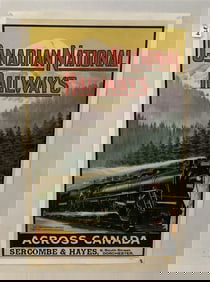 Canadian Railways Poster - Dated 1924 27" x 41"