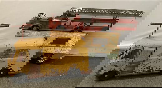 4" Large Metal Toy Trucks
