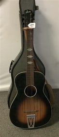 6 String Stella Acoustic Guitar - 38" L - 5 lbs